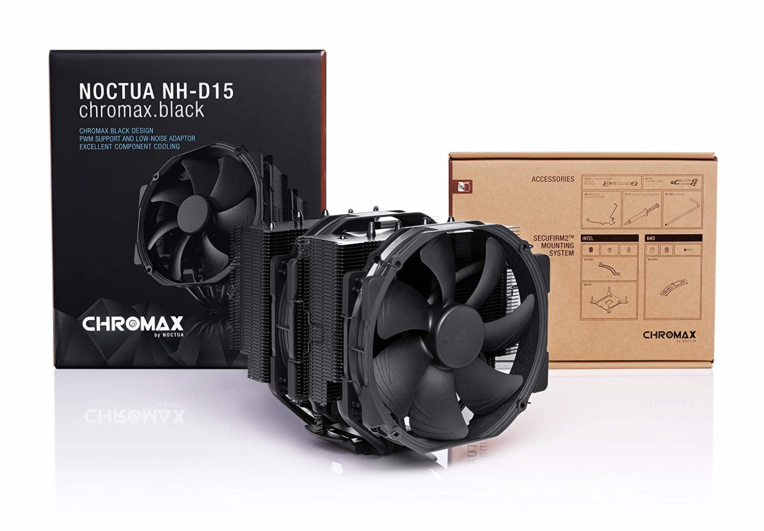 Ventilador CPU Noctua NH-D15 Chromax.Black Multiso